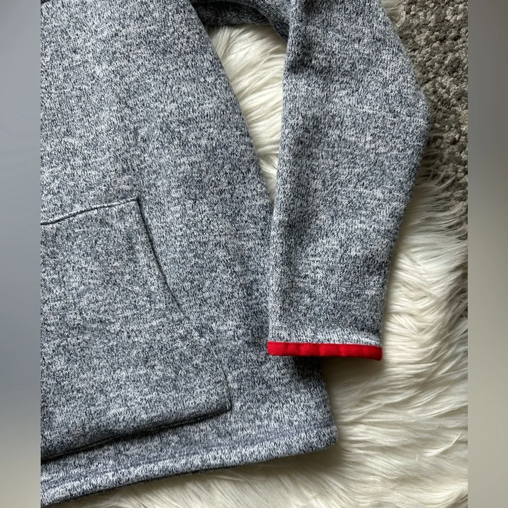 Lands’ End quarter zip fleece